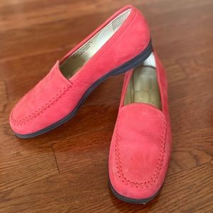 Rockport Red Leather Loafers